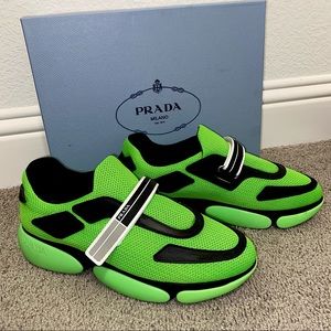 PRADA Cloudbust Sneakers Neon Green